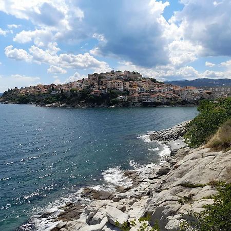 Globy Seaview Apartments Kavala Esterno foto